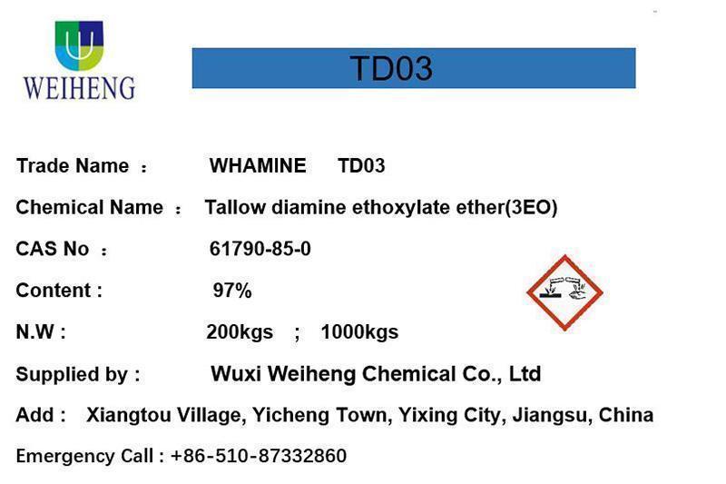 Tallow Diamine Ethoxylate Ether (3EO)