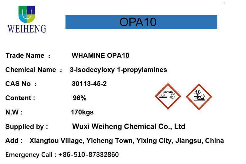 3-Isodecyloxy 1-Propylamines